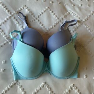 Bundle of VS PINK Wear Everywhere Push Up Bras